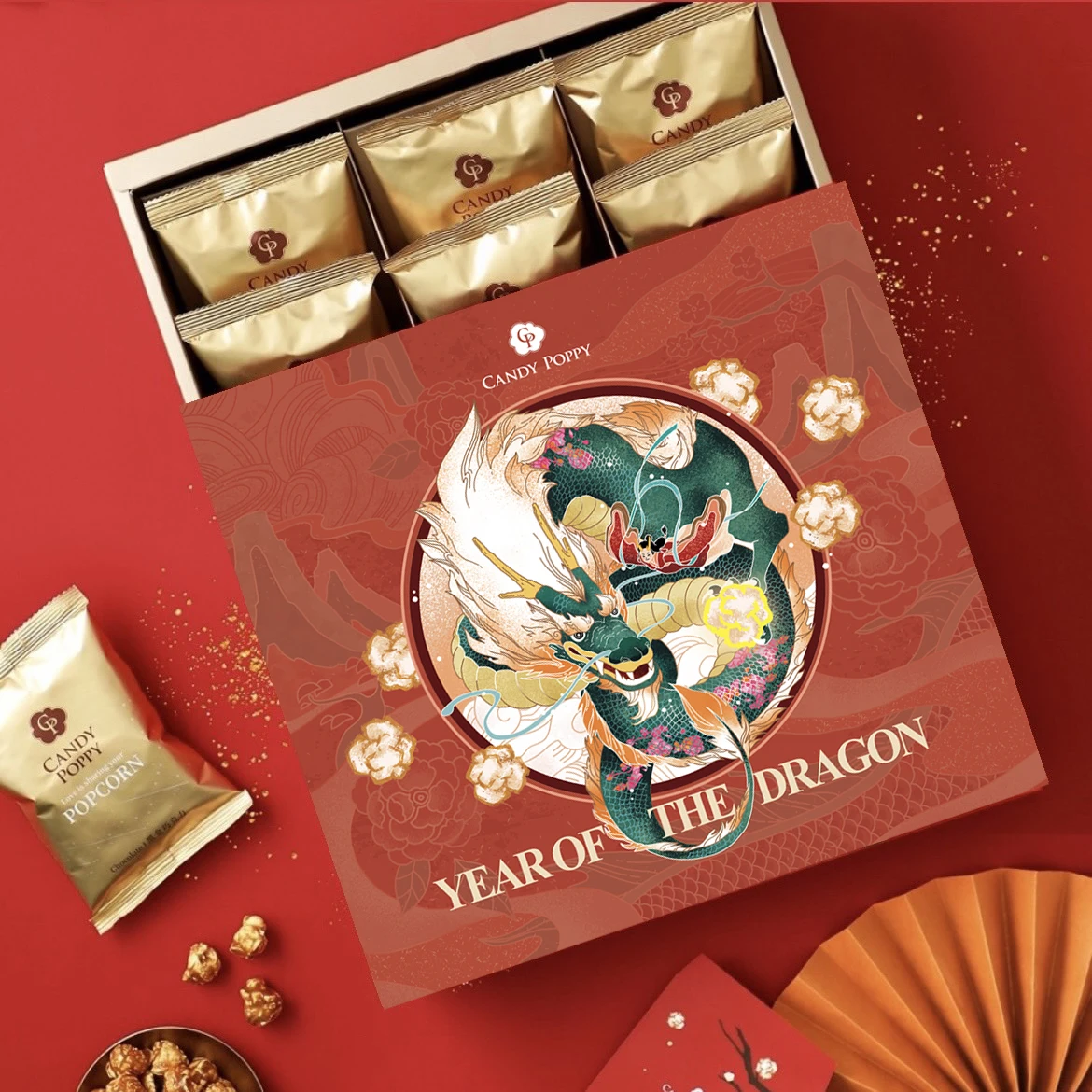 Подарочная коробка для попкорна упаковка вечеринки 4 вкуса на 3 упаковки всего 12 упаковок