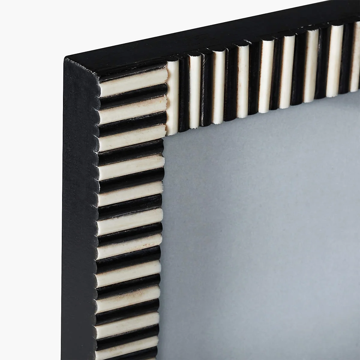 Black and White strips Resin Inlay Photo Frame Top Design Wall Art Photo frames