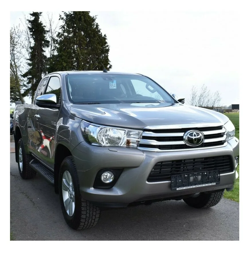 Оригинальные подержанные автомобили Hilux дизельный пикап 4x4 с двойной кабиной Toyota грузовик левая рука по дешевой оптовой цене