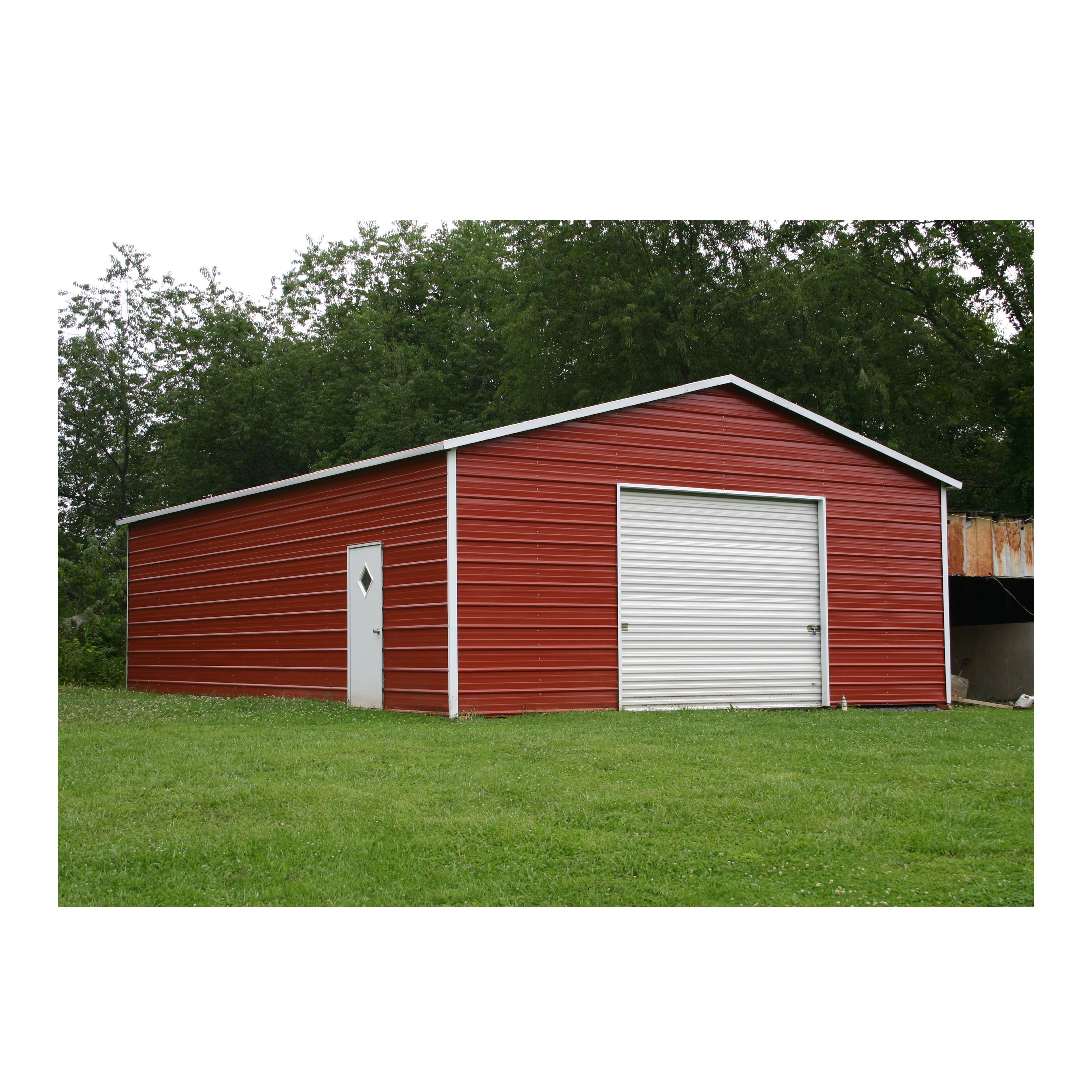 Steel square tube frame portable car shelter long lifetime Heavy structural carport kit in Chile for sale