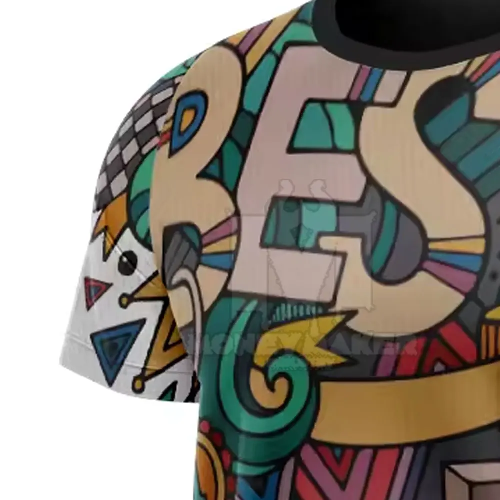 Custom Made Graphic T-Shirt With Customized Logo Private Label Graphic T-Shirt For Online Sale