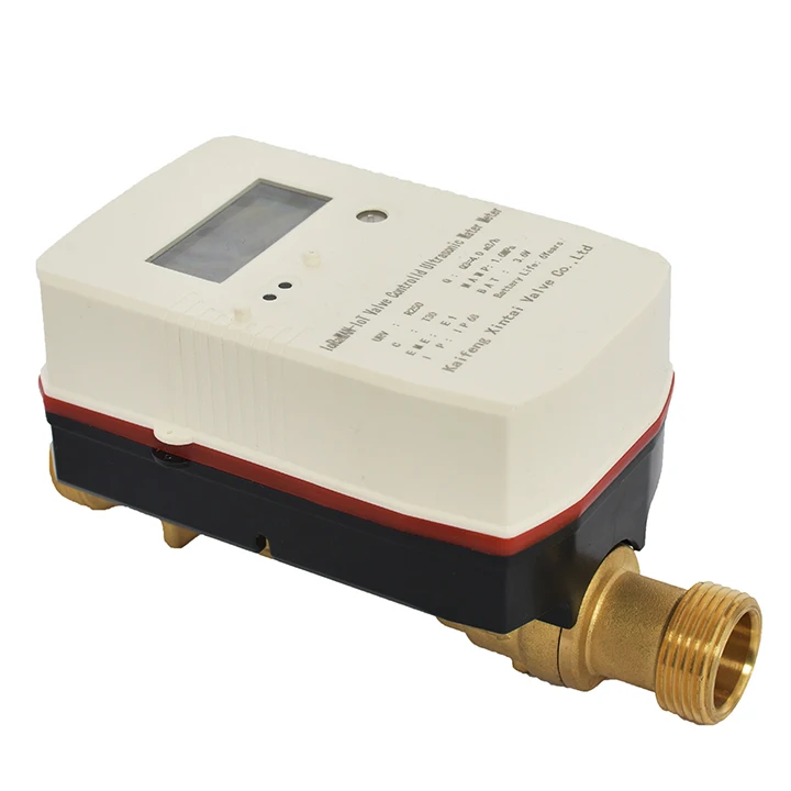 Цифровой 15 мм умный Modbus водомер DN15 беспроводной Lorawan Ультразвуковой счетчик воды с дистанционным