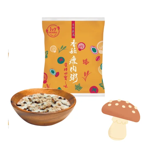Factory Wholesale Pork And Mushroom Congee Meat Flavor Instant Diet Porridge