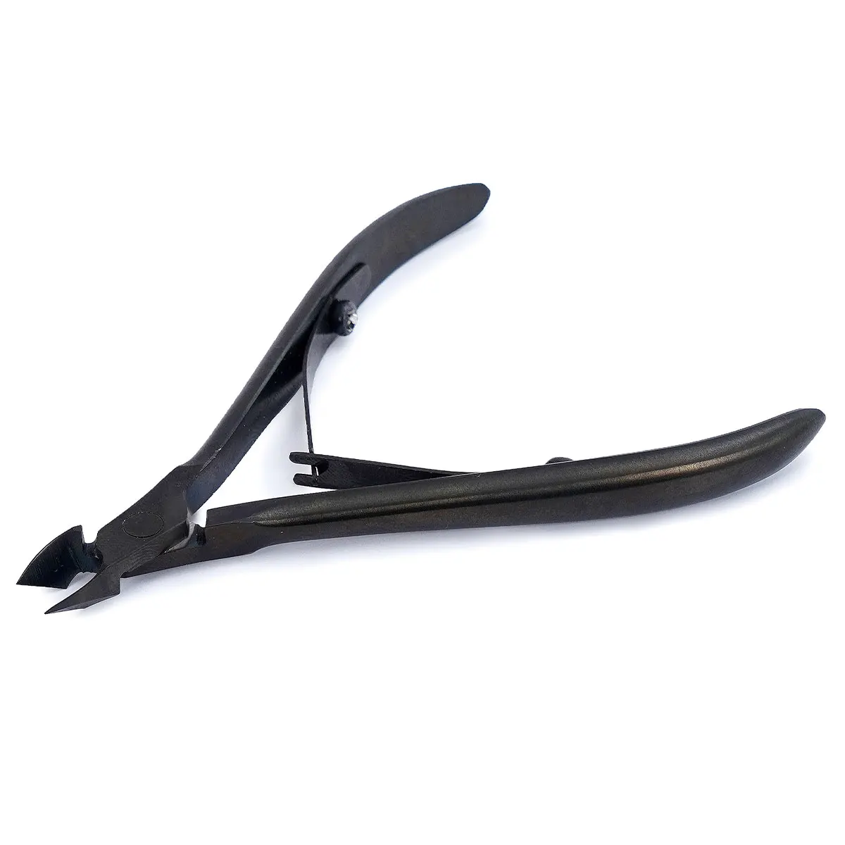 Professional High quality Cuticle Nippers Double Spring Cuticle Nippers Stainless steel cuticle nail nippers tools Black Plasma