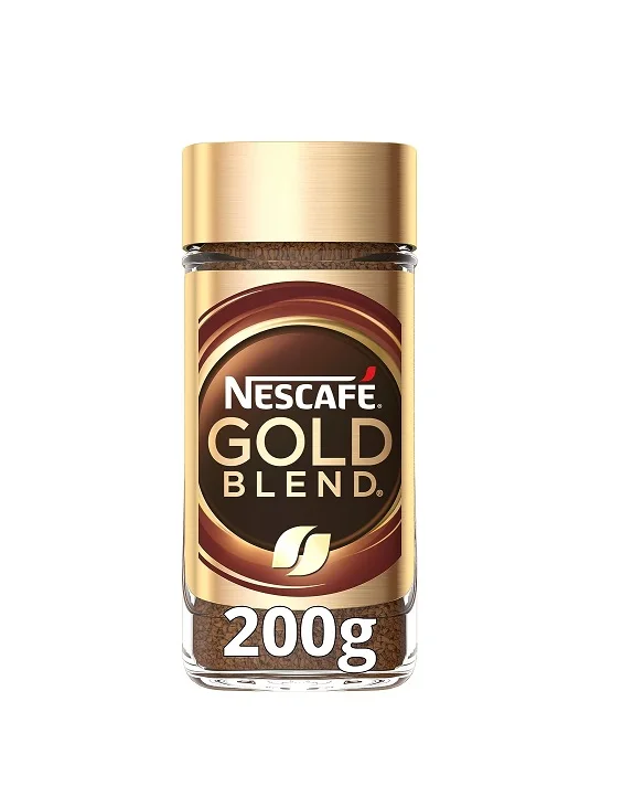 Nescafe Золотая смесь растворимого кофе 275 г-сублимированный растворимый с тонко молотым жареным