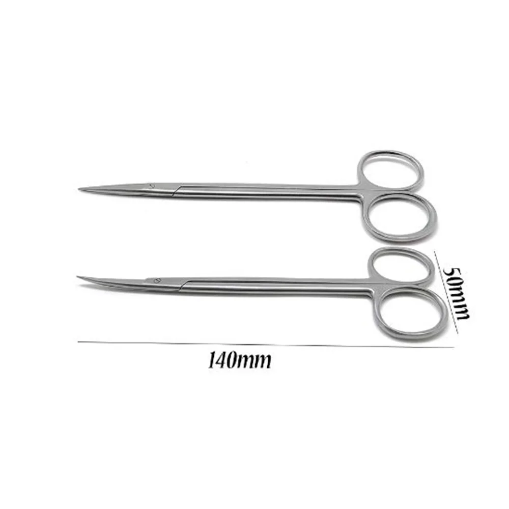 Surgical scissors stainless steel Hemostatic Forceps Straight & Curved Pet Fishing Forceps Needle holder Surgical Instruments