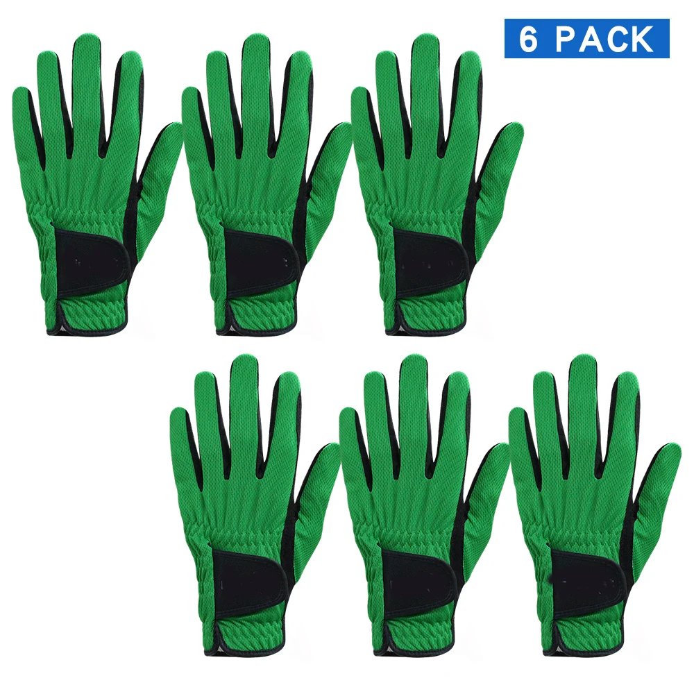 Soft Pu Leather Mens Golf Gloves with Ball Marker Cabretta Golf Gloves All Weather Customized High Quality Gloves