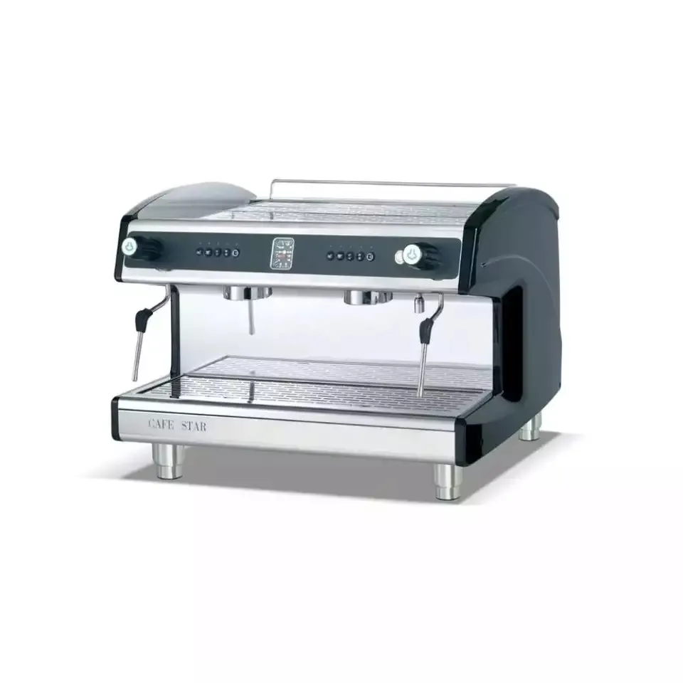 HOT Commercial Double Electric Coffee Making Equipment Cappuccino Latte Coffee Machine Espresso Maker