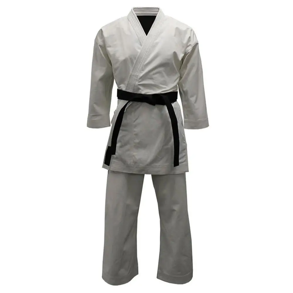 High quality 100% cotton jujitsu gi New Unisex Karate Suits 750g white/blue judo suit