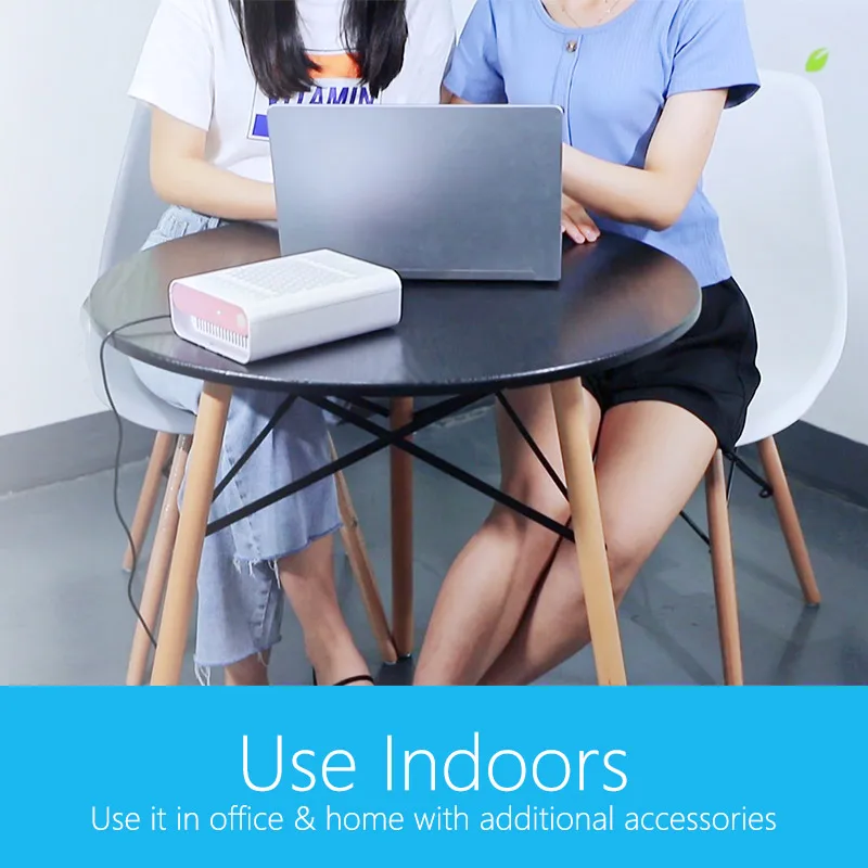 Air Cleaner for Home Car and Office Hepa & Activated Carbon Filter Desk Air Purifier with Negative Ion Generator Removes Odor