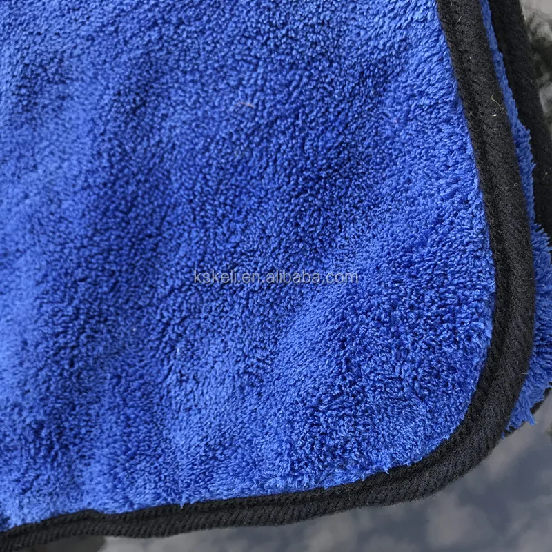 Super Thick Plush Car Care Microfiber Wax Polishing Detailing Towels