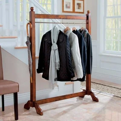 Wooden  Clothe Hager For Home & office clothe Hanger & Organizer Wavy Design Best Selling Elegant Design 2024 Hot Seller
