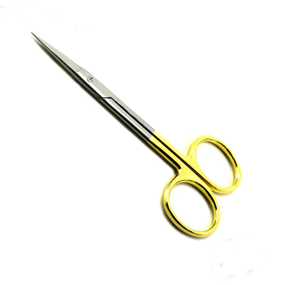Wholesale Dental TC Iris Micro Surgical Scissors - Straight Tip 11.5 CM with Tungsten Carbide Inserts