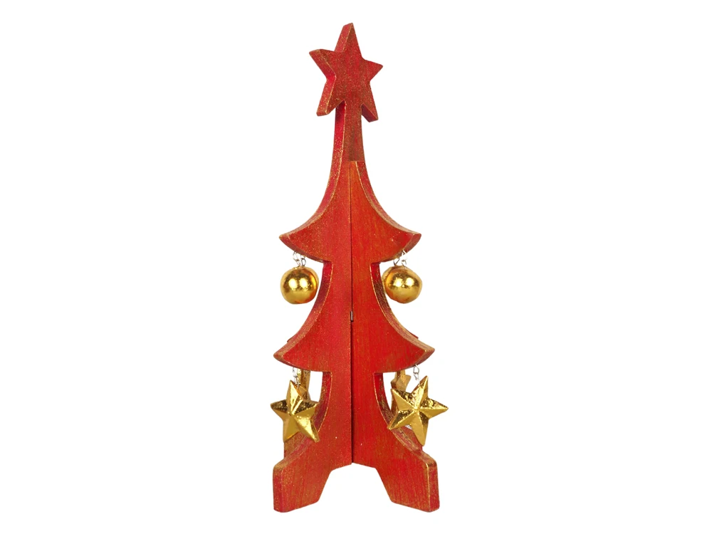 Mini Wooden Christmas Tree Home Decoration, Unique Wooden Wholesale Christmas Tree Hanging Decoration