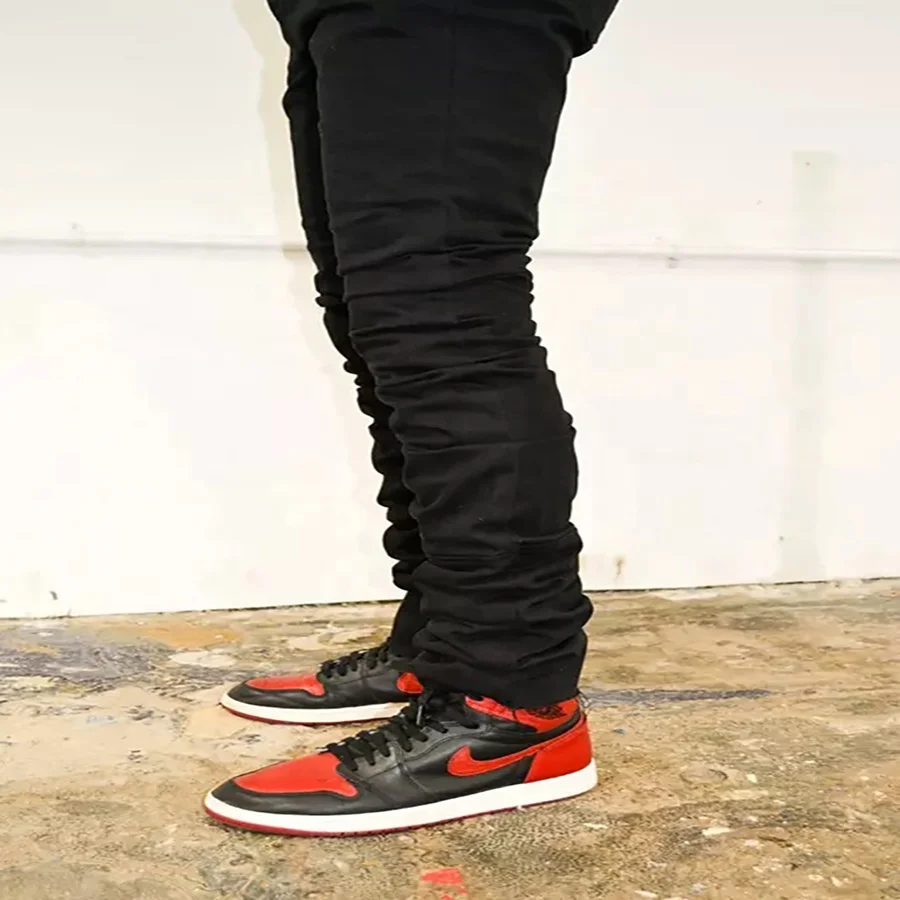 Jens pant for man denim trousers stretch skinny ripped black name brand new design jeans cotton pent for men
