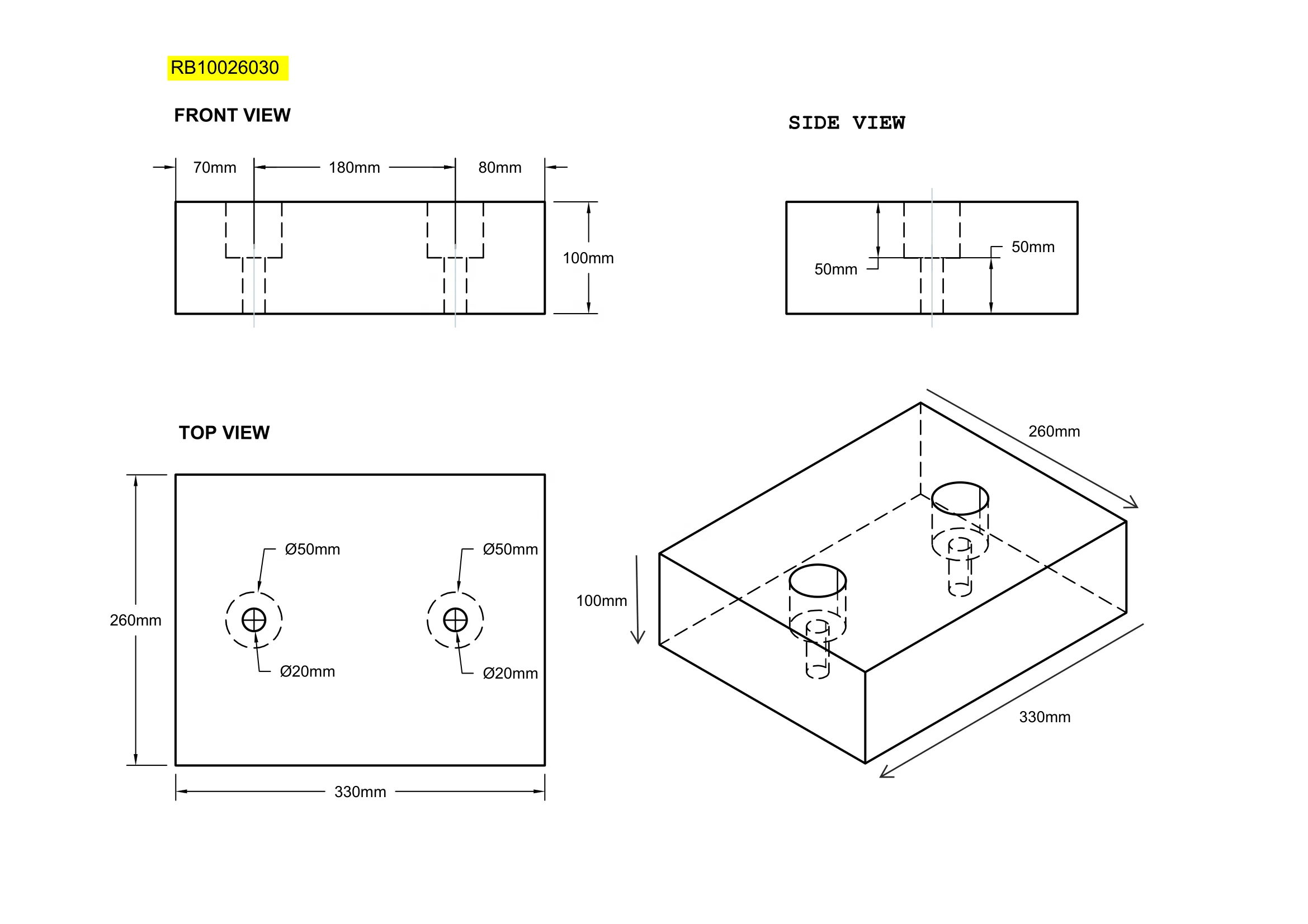 Heavy Duty Thick Wall Bumpers Natural Rubber Made for Factory Loading Bay and Car Parking Lot for Trucks Lorry Parking Area