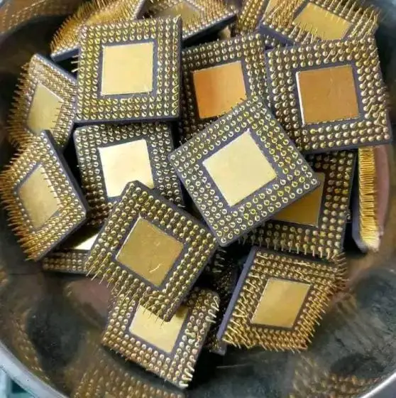 HIGH YIELD GOLD RECOVERY CPU CERAMIC PROCESSOR SCRAPS/Ceramic CPU scrap/ COMPUTERS scrap