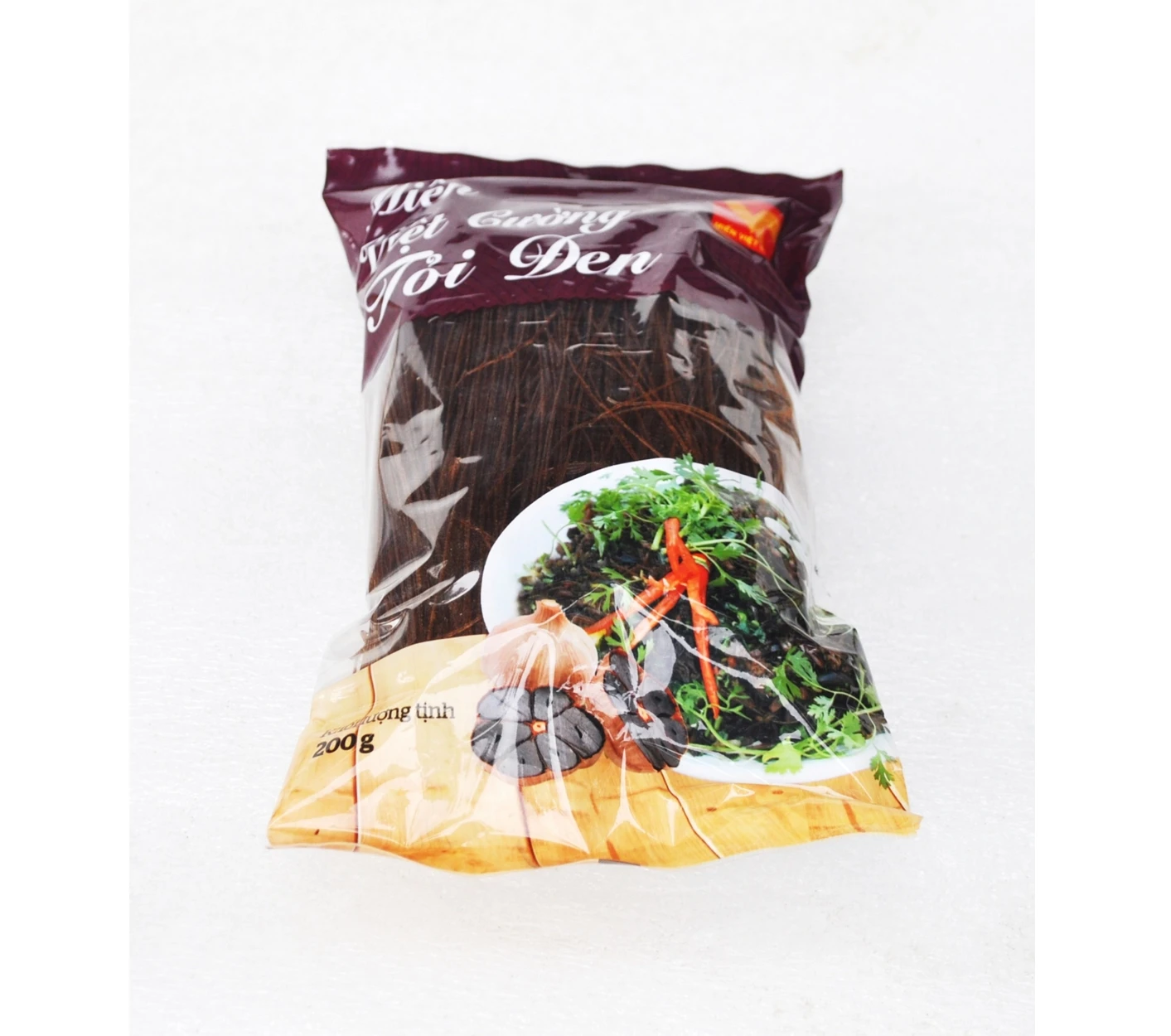 Authentic Vermicelli  Wholesale  Vietnam Black Garlic Vermicelli Natural Colors Dried Vegetable Vermicelli