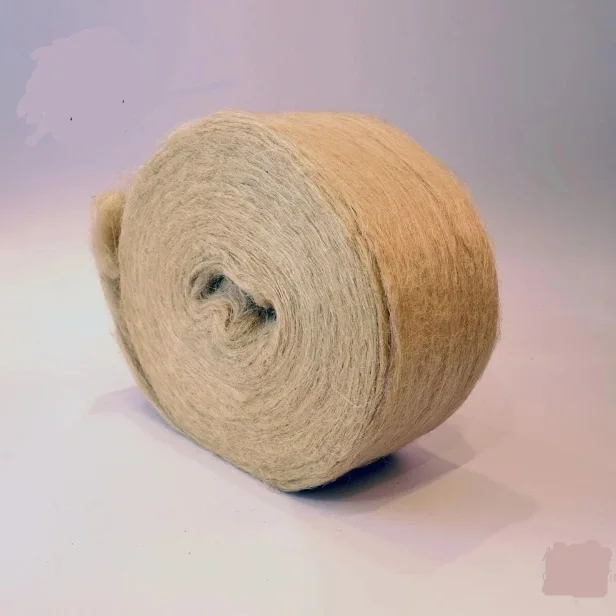 New Products Biodegradable Nonwoven Felt Making Sliver Roll Jute Standard Quality Sliver Raw Jute Roll Factory Direct Supply