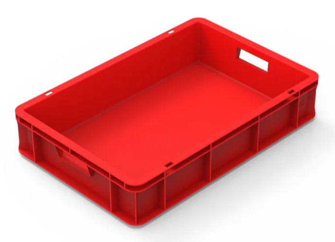 up plastic boxes best quality iso 9001:2015 FR and food grade quality stackable net turnover storage boxes for fruit vegetable