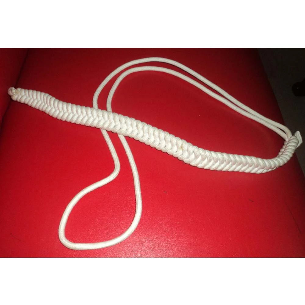 Gold Metallic Aiguillette Plain Gold Plated Tips High Quality Uniform Dress Tunic Cord with Metal Tips Uniform Accoutrements