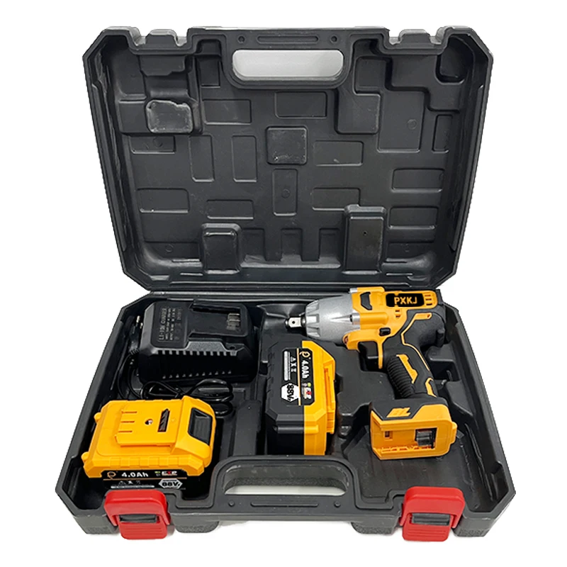 OEM 21V/36V Industrial cordless brushless power tools set 600Nm high torque Impact wrench for auto vehicle repair