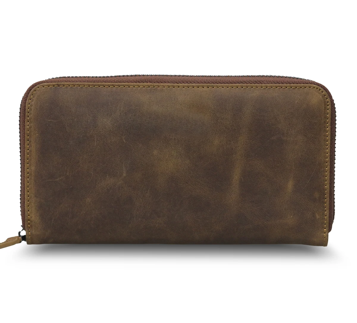 Genuine Leather Women Wallet Card Holder Women Purse Slim Phone Placed Long Wallet Bifold Wallet Customizable RFID Protection