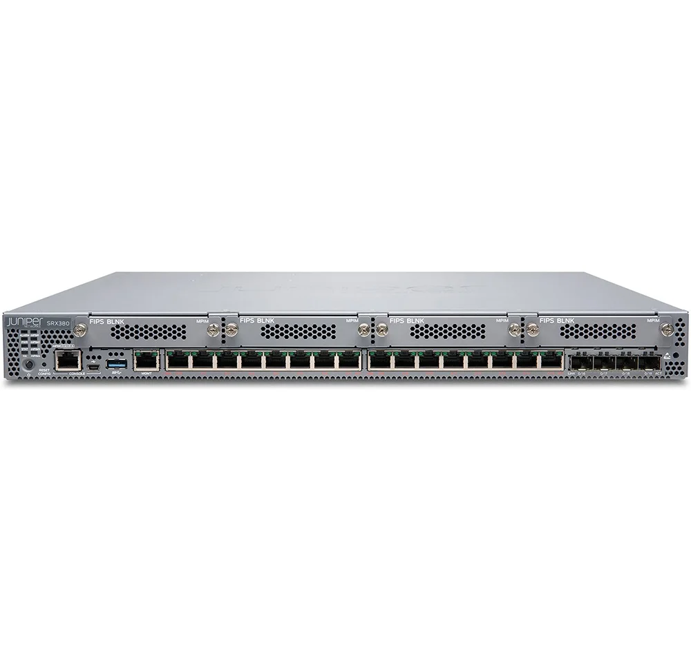 Original New Juniper Firewall SRX300 Series Services Gateway Security Appliance SRX380-SYS-JB-AC-T