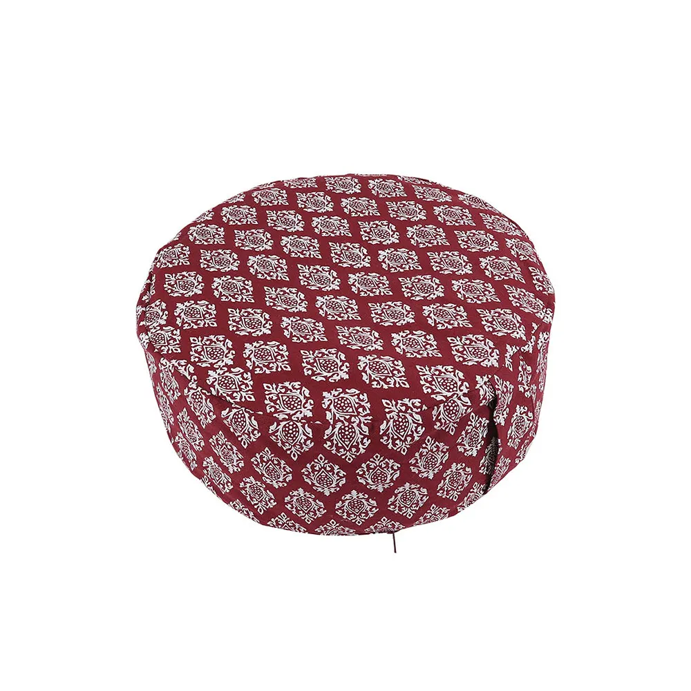 Direct Factory Supplier Product Zafu Meditation Round Non-Pleated Cushion- Full Printed At Good Price