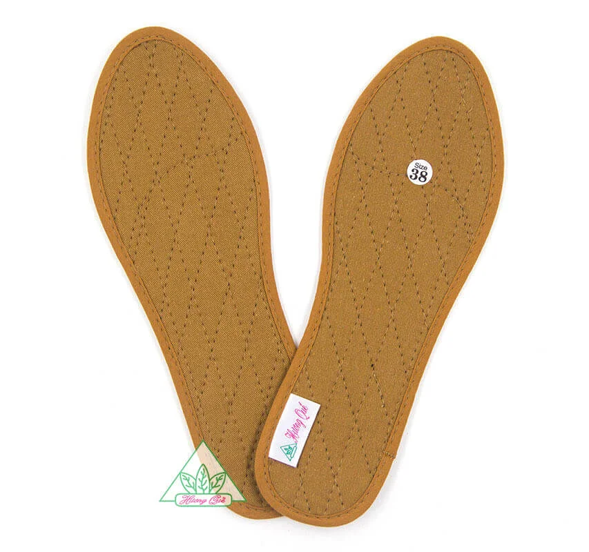 Cinnamon shoe insoles High quality and comfortable made in Vietnam full length styrofoam anti-bacterial insole