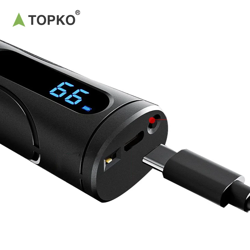 TOPKO Portable Smart Table Tennis Racket for Outdoor Sports Polymer Battery 450mAh High Quality Training Table tennis racket