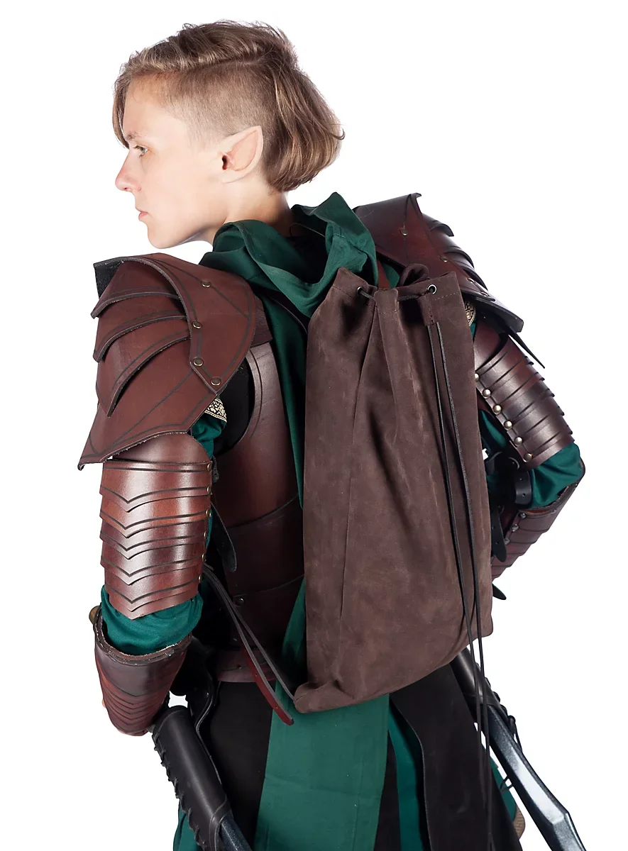 Bag Backpack - Globetrotter A practical leather backpack for hikers and adventurers
