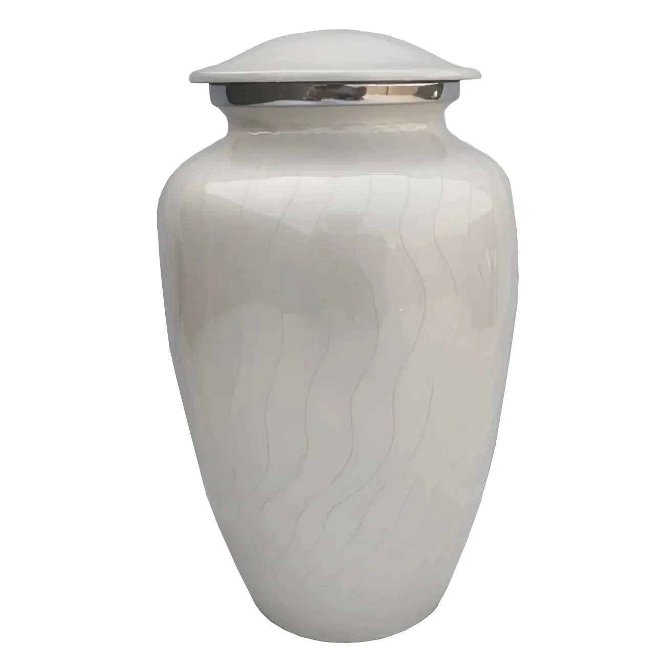 Remarkable Design Cremation Urn Premium Pure Memorial Adult Human Ashes Urn Tabletop Decorative Funeral Urn