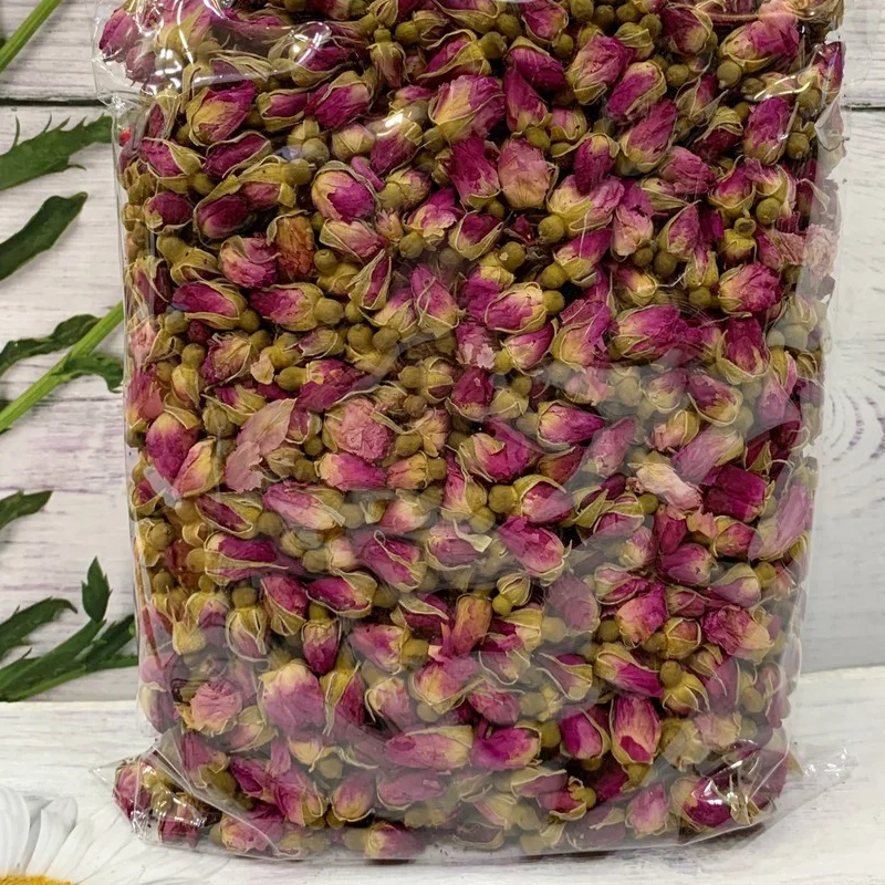 Wholesale Dried Rose Buds Freshly Processed Dried Flowers