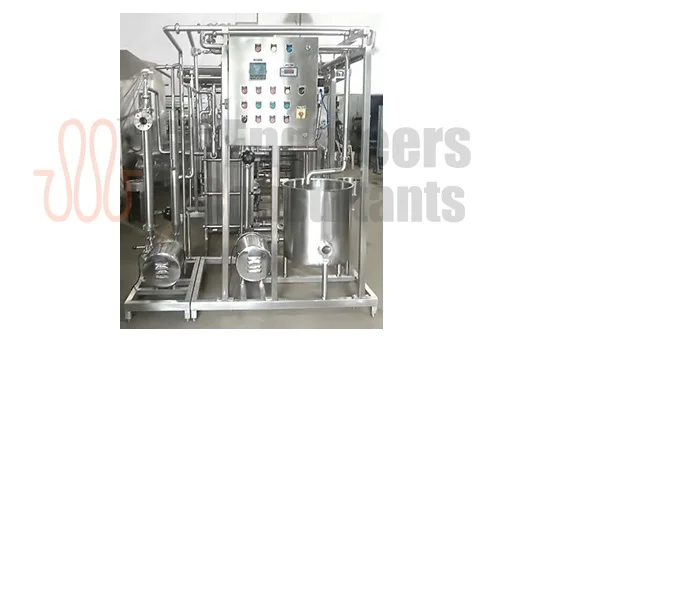 Curd Milk Pasteurizer 500lph Milk Processing Machine Low-Temperature Long Time Pasteurization