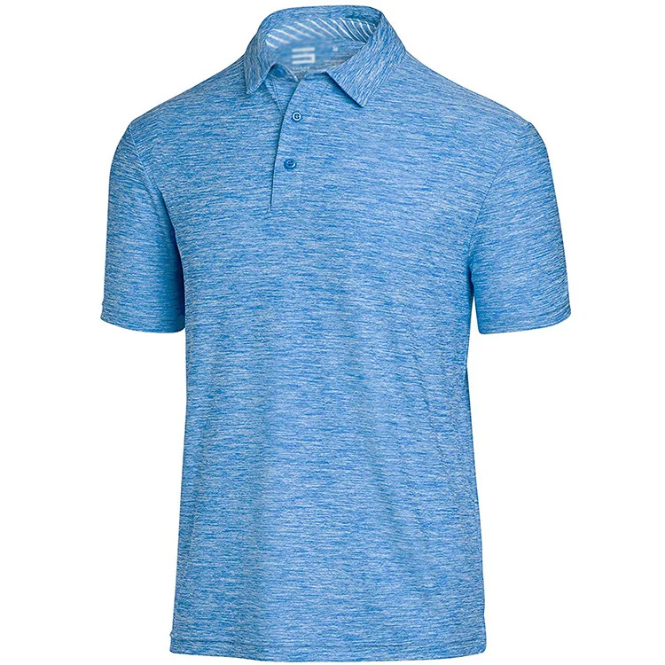 Brand New Custom Logo Pattern Golf Neck Shirts for Men Short Sleeve Polo Shirt Athletic Casual Collared Premium T-Shirt