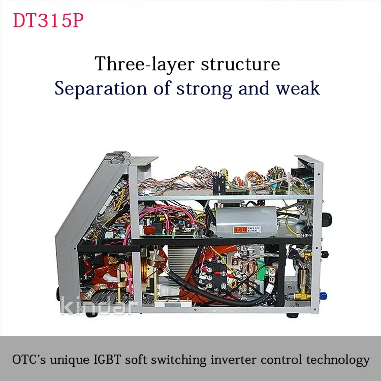 DT315P Industrial Inverter TIG Welder With Wire Feeder IGBT Technology DC Pulse Argon Arc Welding Machine