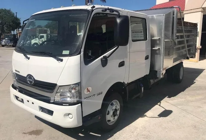 Левый ручной привод 2020 HINO 155DC 14 500GVW 210HP дизельный AISIN 6-ступенчатый автоматический