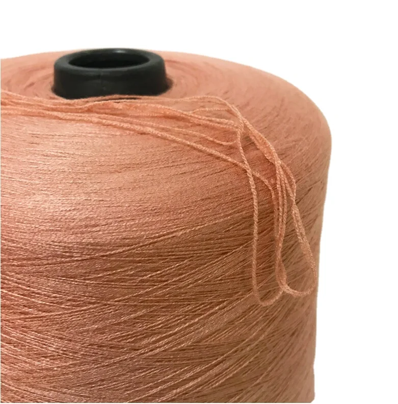 Оптовая продажа дешевая цена 48 нм/2 вискоза 50% 28% pbt 22% нейлоновая пряжа для вязания