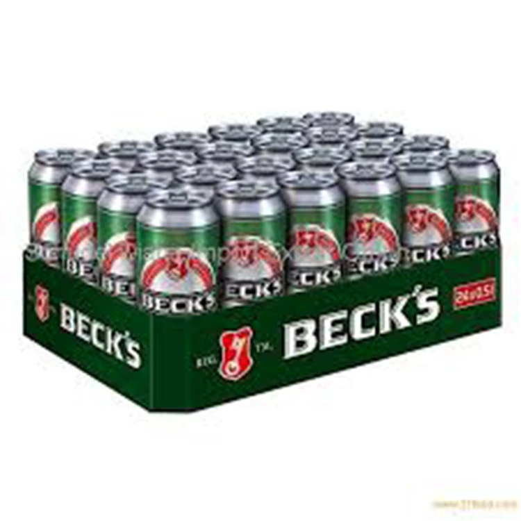 Becks Международная этикетка премиум качества Оптовая 5% пива 24x33cl 63 единицы по низкой цене