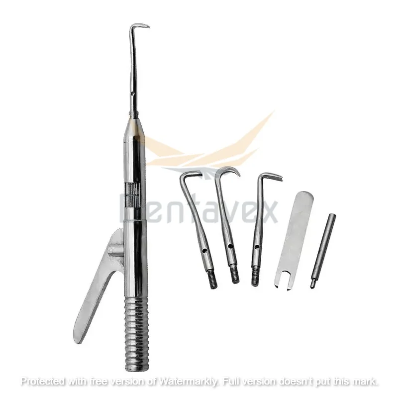 DENTAL AUTOMATIC CROWN REMOVER AND BRIDGE REMOVER WITH 10 TIPS Most Demanding Durable Top Quality Dental Crown Remover