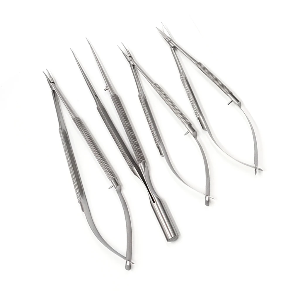 Высококачественный набор из 6 предметов для общей хирургии микрохирургические инструменты стали