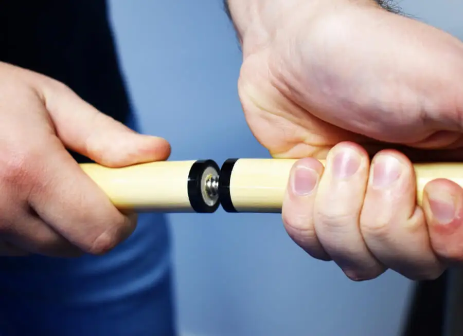 OEM Handmade Snooker Billiard Cues Set China White Sport Blue Eco-Origin Type Butt Free GUA Size Sandpaper Joint Support Pieces