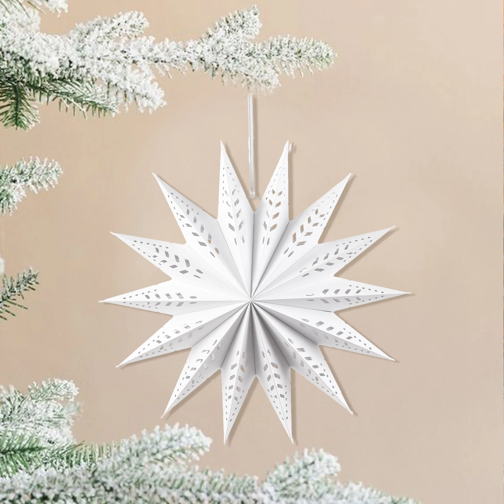 Recycled Paper White Origami Star Bulk White Paper Lanterns Origami Star Decor Arts Crafts Light Supplies