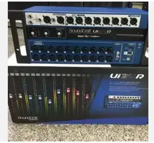 Top Sales Soundcraft Ui24R 24-Channel Digital Mixer Multi-Track USB Recorder with Wireless Control