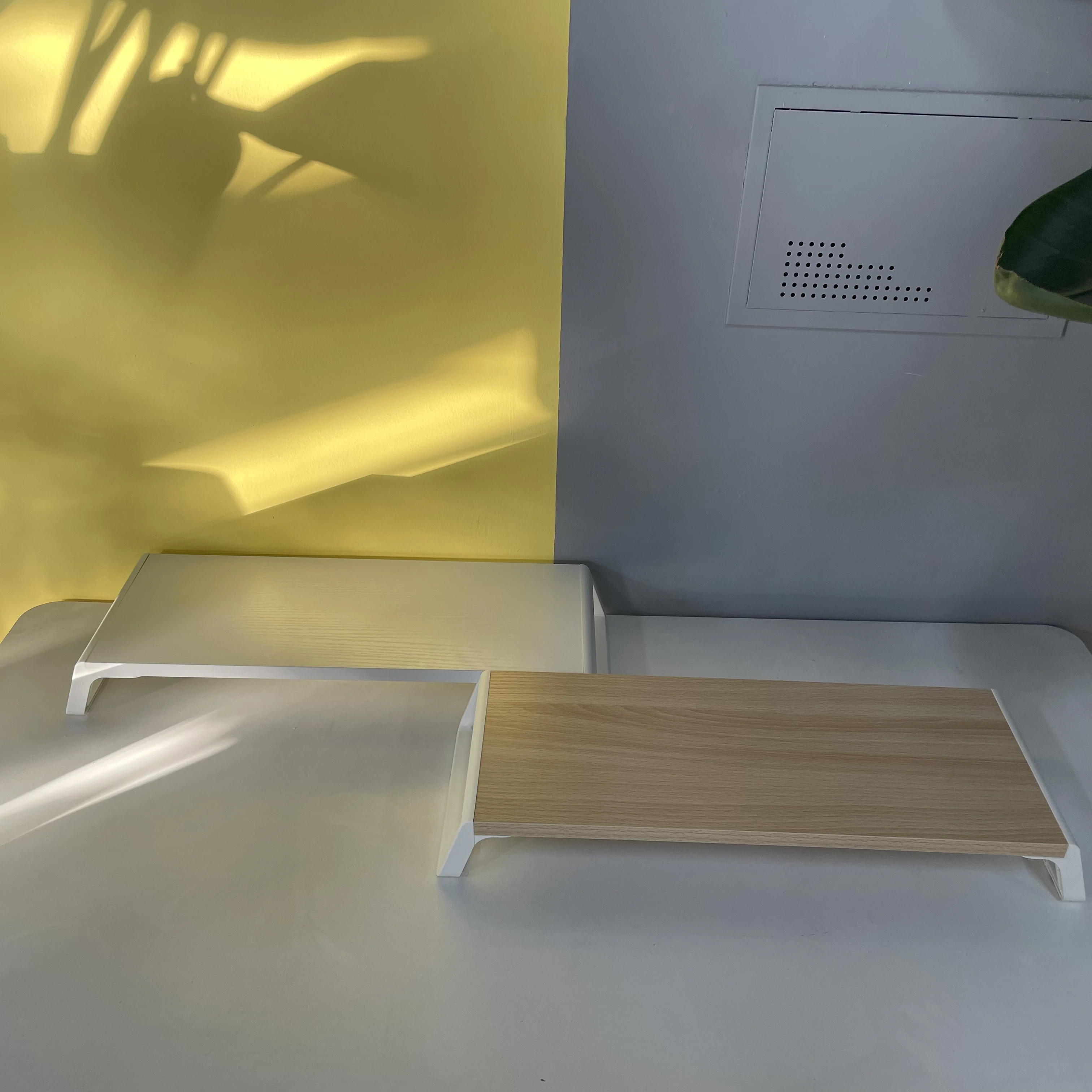 NEW Hot Sale Display Wooden Monitor Riser TV Computer Gaming Monitor Stand