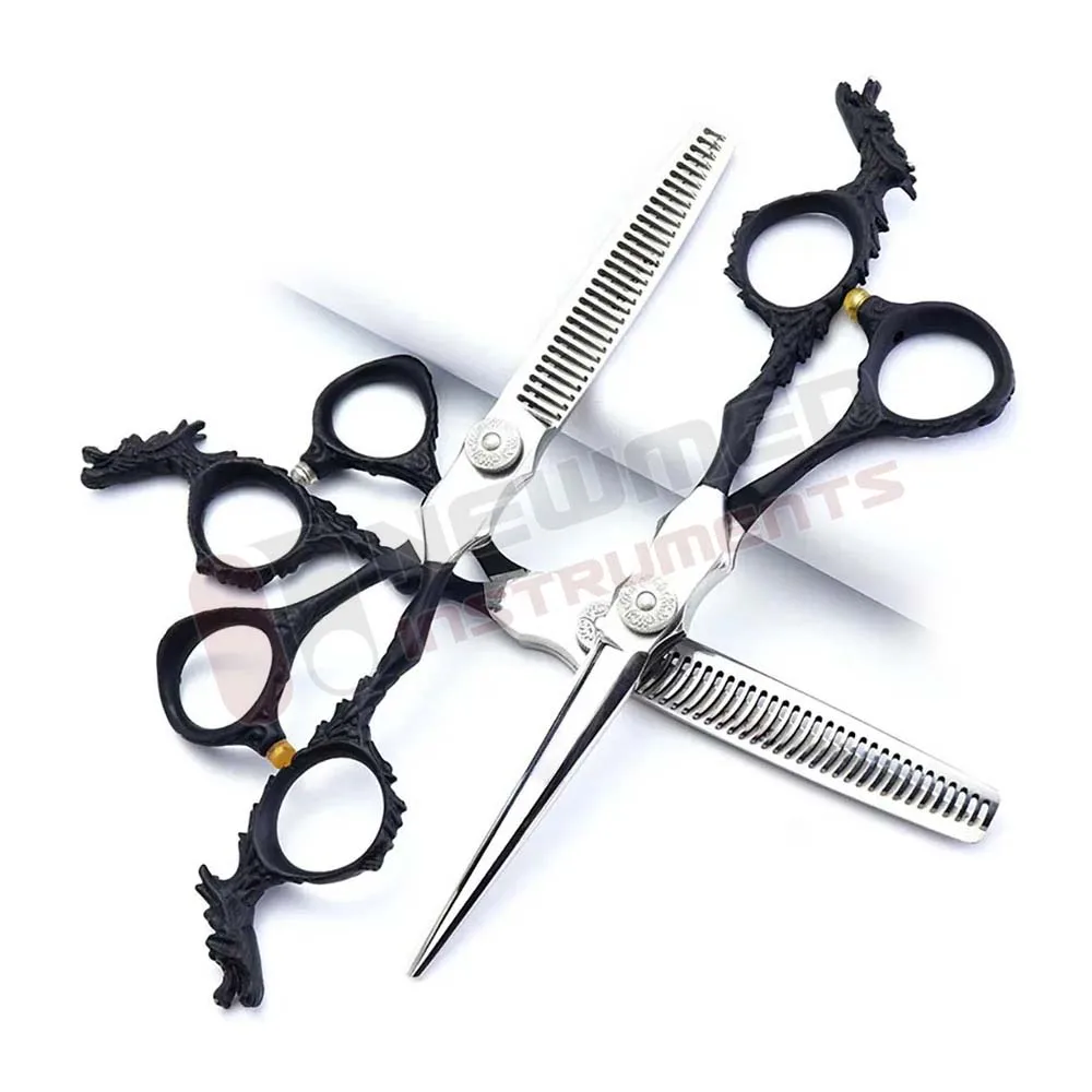 6.5 Inch Hairdressing Professional Scissors Barber Dedicated Thin Shear Hairdresser Clippers Specialized Hair Scissors