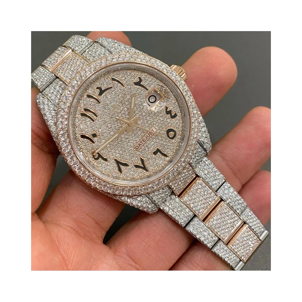 New The Future of Luxury Lab Grown Diamond Moissanite Watches