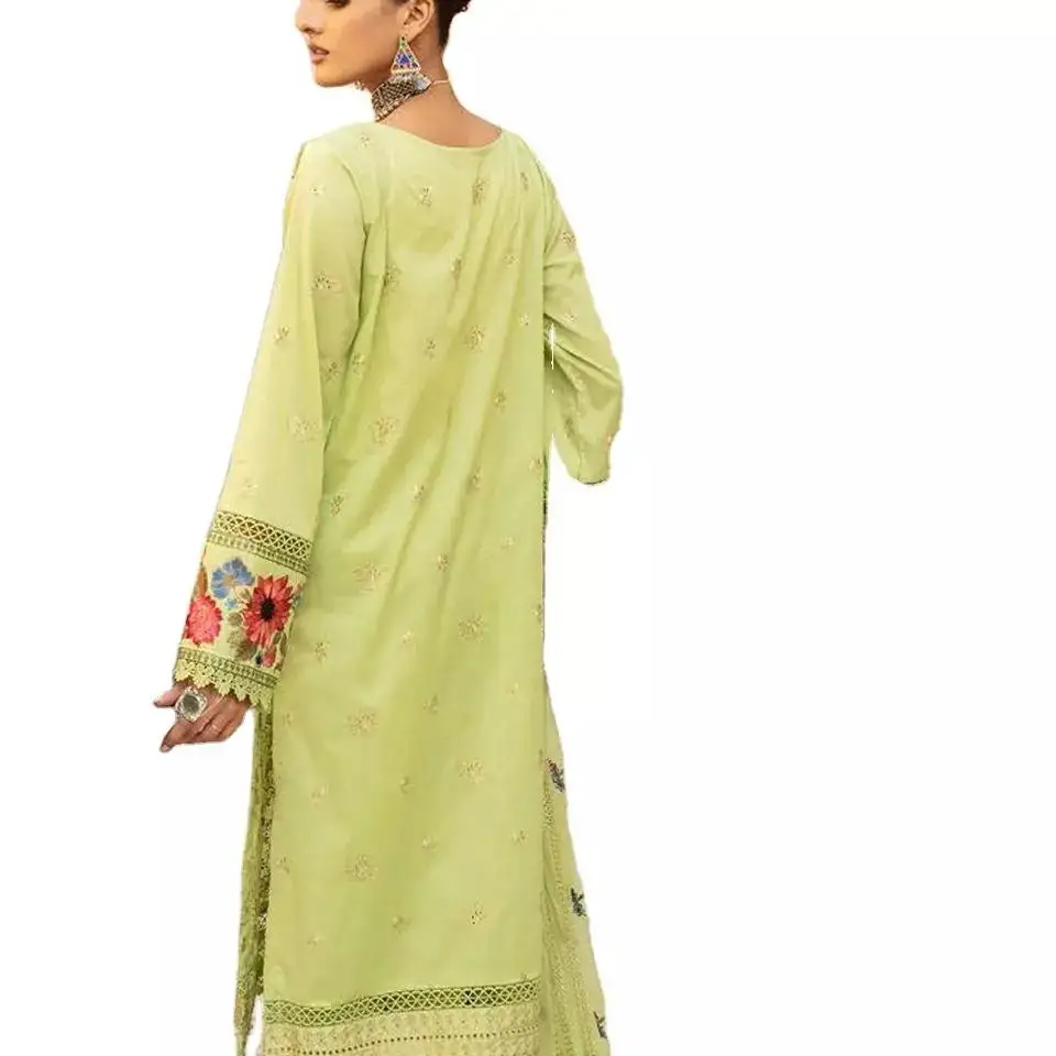 Pakistani Lawn suit Punjabi dress material casual wear Salwar Kameez Dupatta 3 piece suit