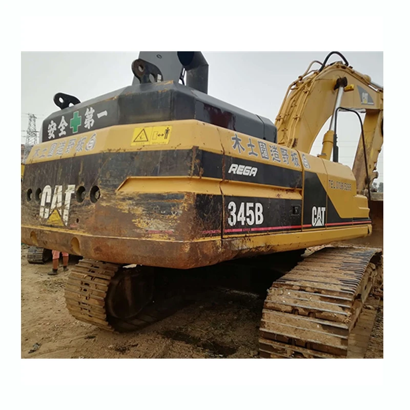 Nearly New Large Size 45 Ton Second Hand Used Original Japan Caterpillar Cat345B Excavator Digger for Sale